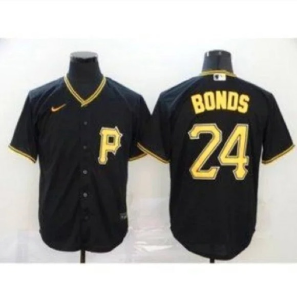 Pittsburgh Pirates Barry Bonds Black Game Jersey